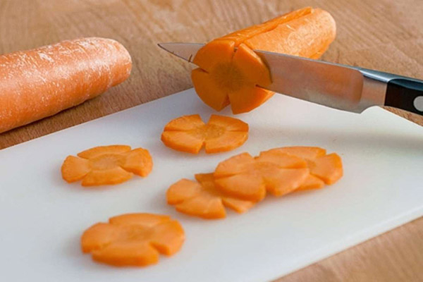 Tạo hình cho cà rốt